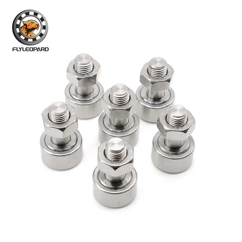 供应440不锈钢材质螺栓滚轮轴承CF4B KR12凸轮轴承随动器12*20*M4