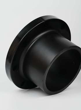 供应黑色PP对焊法兰Φ225 化工管道对焊法兰