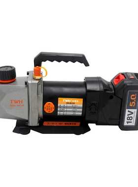 18V锂电池真空泵 2.5CFM汽车制冷维修工具  带认证