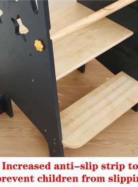 儿童蒙氏学习塔折叠洗漱凳幼儿台阶凳子宝宝洗手梯learning tower