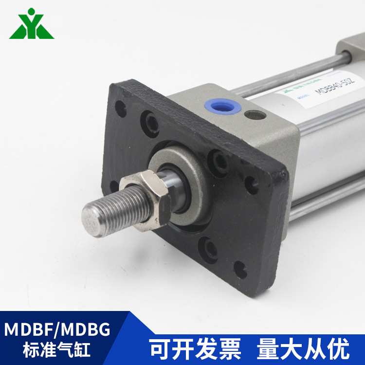 SMC型MBF80/MDBF80-50-75-100-125-150-175-200-300Z带法兰板气缸