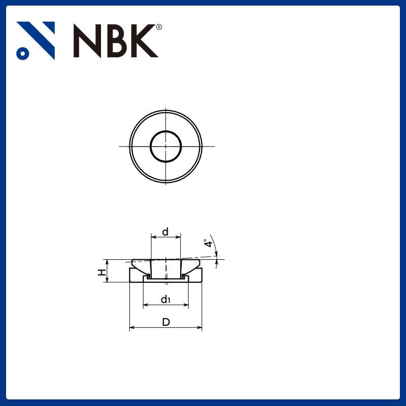 NBK FLSDS 球面垫圈 - 一体构造型 303不锈钢 机械零配件厂家直供