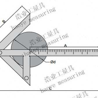 圆柱定中心划线300中心划线规400中心标记尺200x150mm中心规