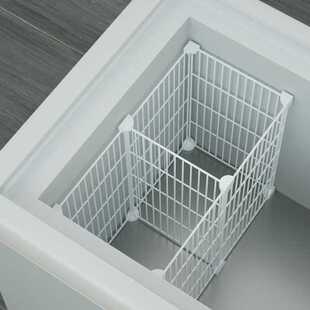 #小冰柜内置物架家用压缩机台阶上小型号小尺寸矮分隔架窄分层架