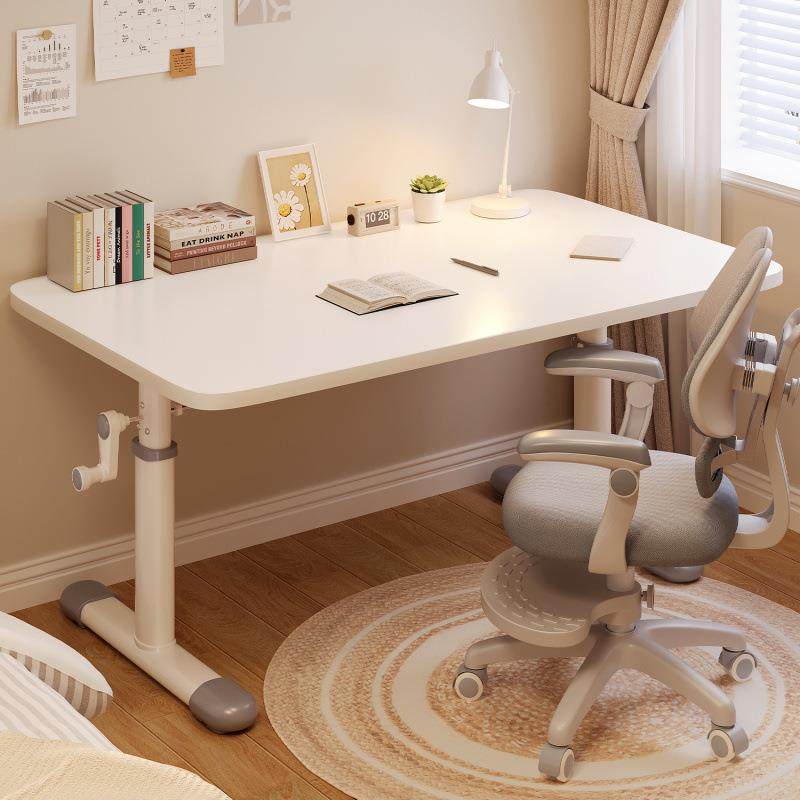 手摇升降桌加厚学习桌可调节木质儿童桌椅套装卧室书房成套电脑桌,鲜花速递/花卉仿真/绿植园艺,割草机/草坪机,淘宝优惠券,粉丝福利购,淘宝优惠卷