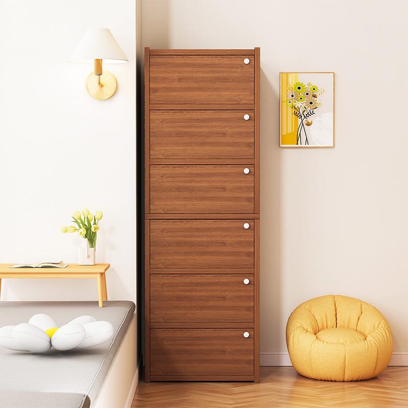 五斗柜卧室收纳柜立柜家用实木抽屉柜客厅靠墙置物柜储物柜