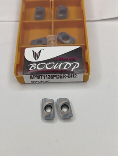 株洲博欧BOOUDP数控刀片 APMT1135PDER-BH2 BP5352C 彩色涂层