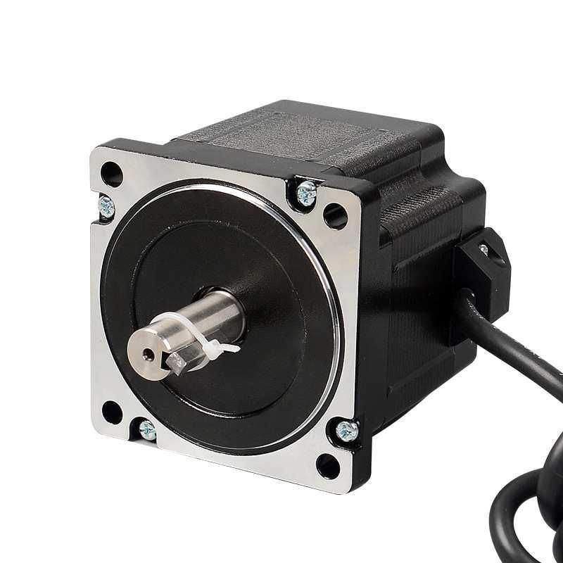 宇辉86步进电机套装86BYGH250A驱动器DM542雕刻机85步进电机450A