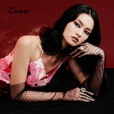 时尚印花复古气质连衣裙