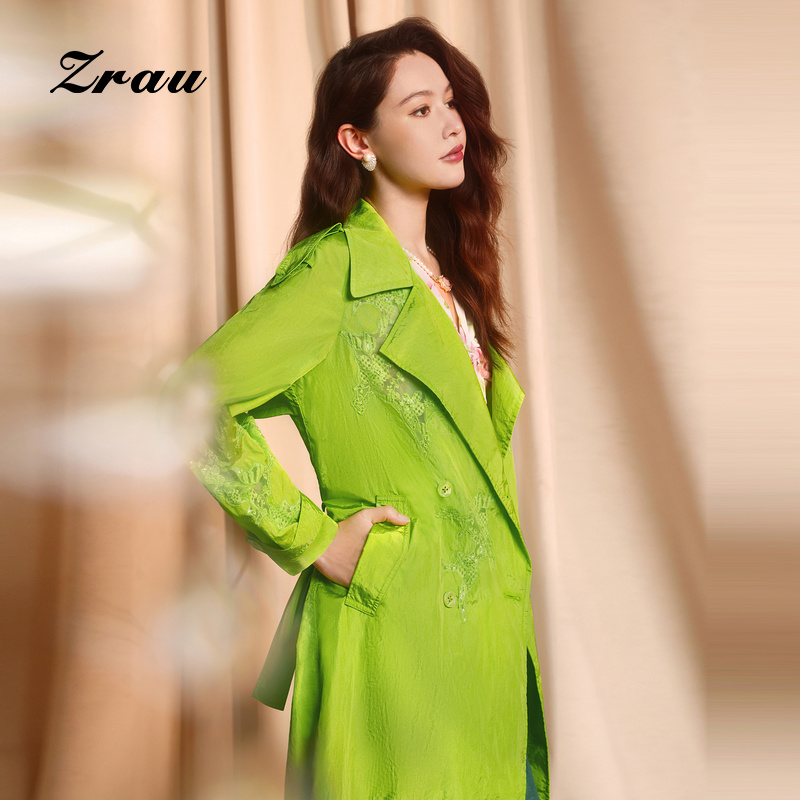 新款百搭显瘦中长款外套女