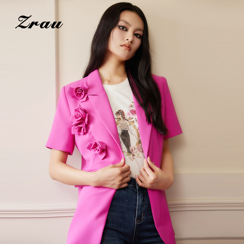 新款短袖气质通勤上衣女