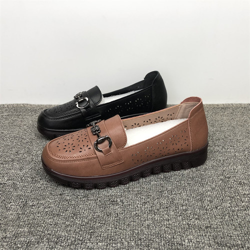 品牌撤柜单鞋休闲牛皮清仓处理