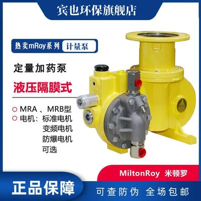定量泵mRoy系列液压隔膜计量泵MRB11型不锈钢泵头