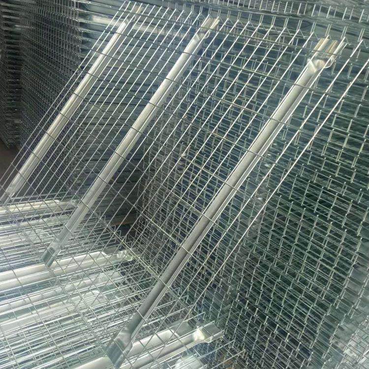 丝网层板仓储笼厂家重型货架用拆卸式金属网片护栏