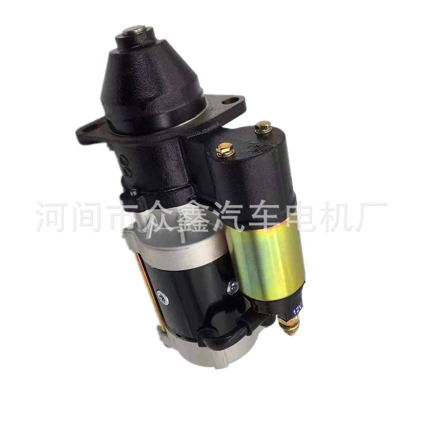 潍坊 30/40KW发电机组K4100 ZH4100系列柴油机12V起动机QDJ1409D