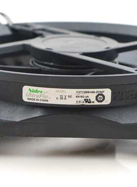 NIDEC I12T12MS1A5-57A07 12V 0.50A 4X16G 1A 工业大风量散风扇
