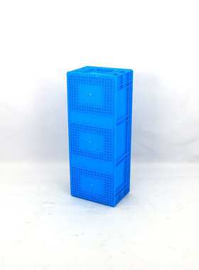蓝色塑料大号长方形物流箱 长条型塑料EU箱物流箱1000*400*280mm