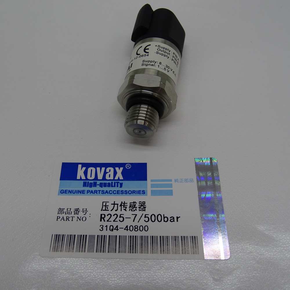 KOVAX压力传感器配件R225-7 R305-7/500bar 31Q4-40800挖掘机配件