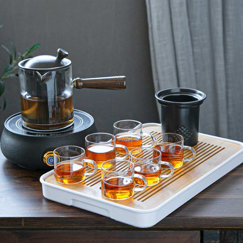 茶壶套装家用煮茶器全自动电陶炉大容量耐高温加厚过滤玻璃烧水壶