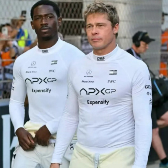 26赛车服APXGP战队F1狂飙飞车电影同款夏季长短袖圆领透气打底衫