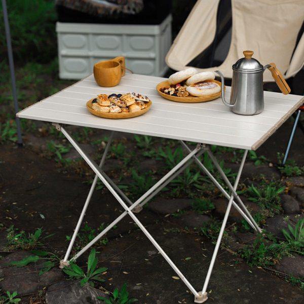全铝合金户外折叠桌子轻量化露营餐桌蛋卷桌便携茶几防水耐高温,户外/登山/野营/旅行用品,户外桌子,淘宝优惠券,粉丝福利购,淘宝优惠卷