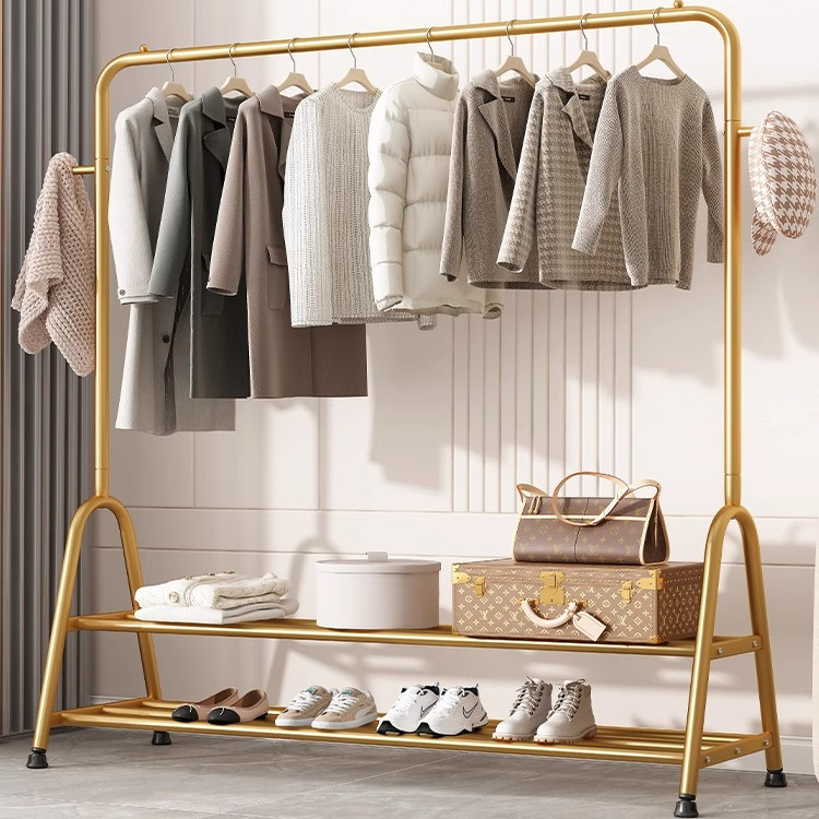 家用简易单杆式衣帽架