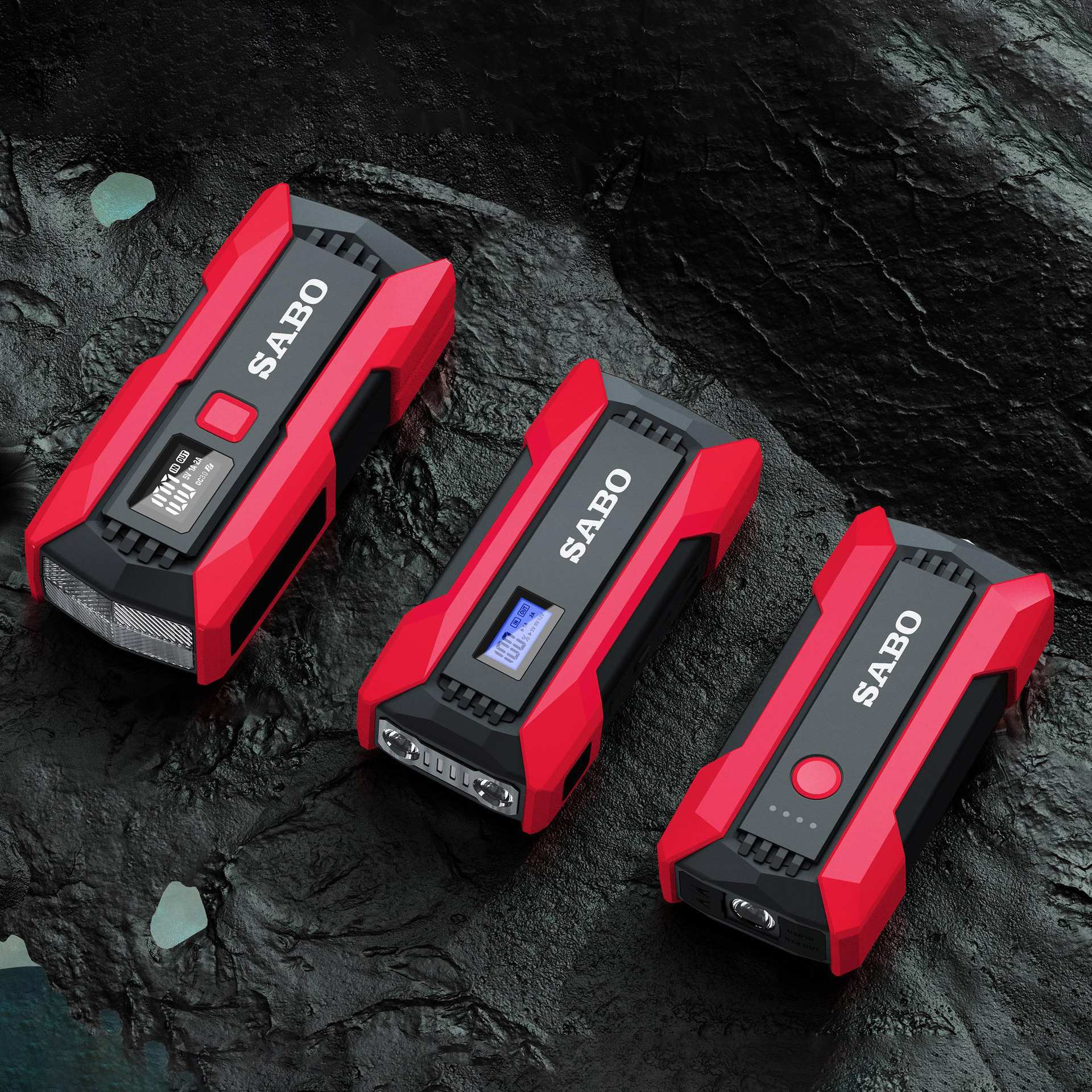 SABO尚比奥X3汽车应急启动电源12VPD双向65W瓦 备用电瓶启动器