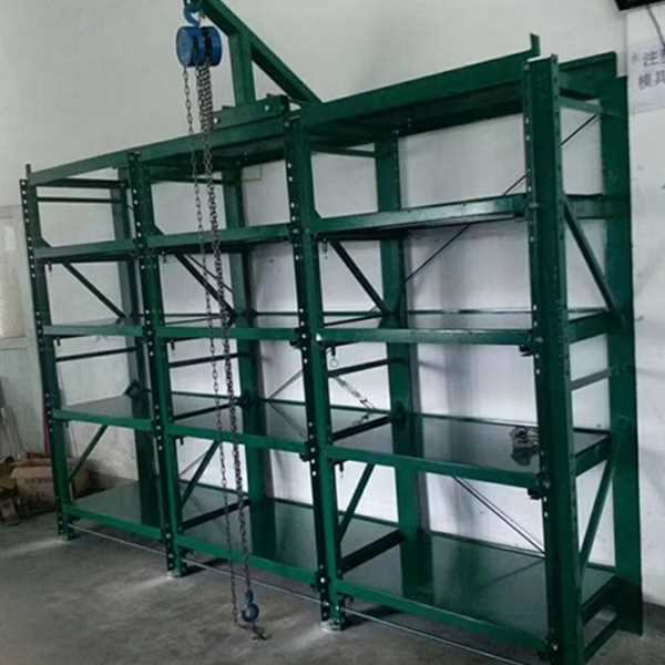 供应重型抽屉式模具架拆装模具架带天车葫芦模具存放架