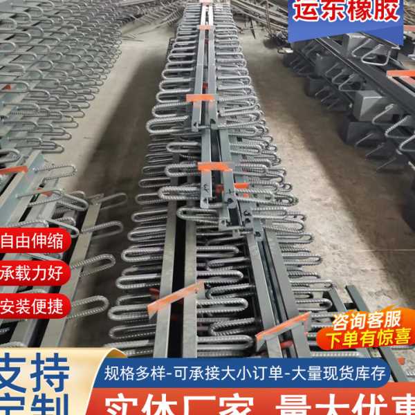 公路桥梁伸缩缝 d80GQF-C/F型D40 60异型钢160型240型伸缩缝胶条
