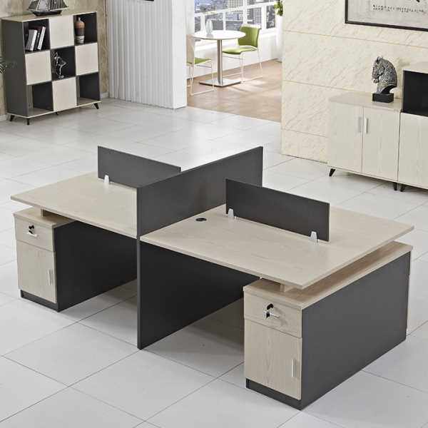 现家具职员公桌4人位桌公组合公屏风隔断卡位GYT2412