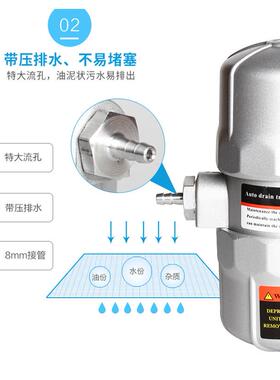EPS械KWM-排168空压机储罐水阀浮球气机式自动排水器DN15