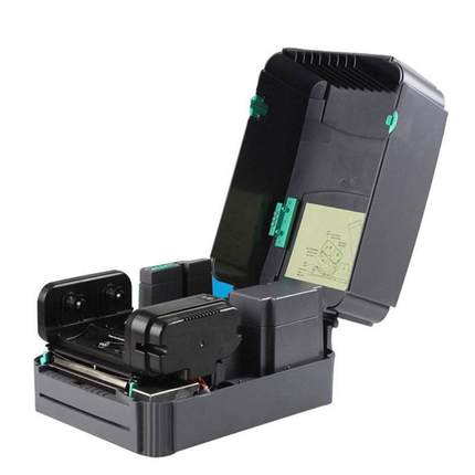 TSC碳带打印机热码洗唛水敏纸244pro铜板纸亚哑银纸合成纸条标签