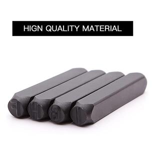 36件套书体大写字盒母数字发黑钢印冲头花錾子36件套数写金银木首