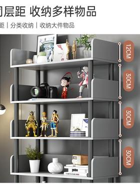 书架简架15366落地实木易多层置物腿架卧室收纳架客厅展示家用小