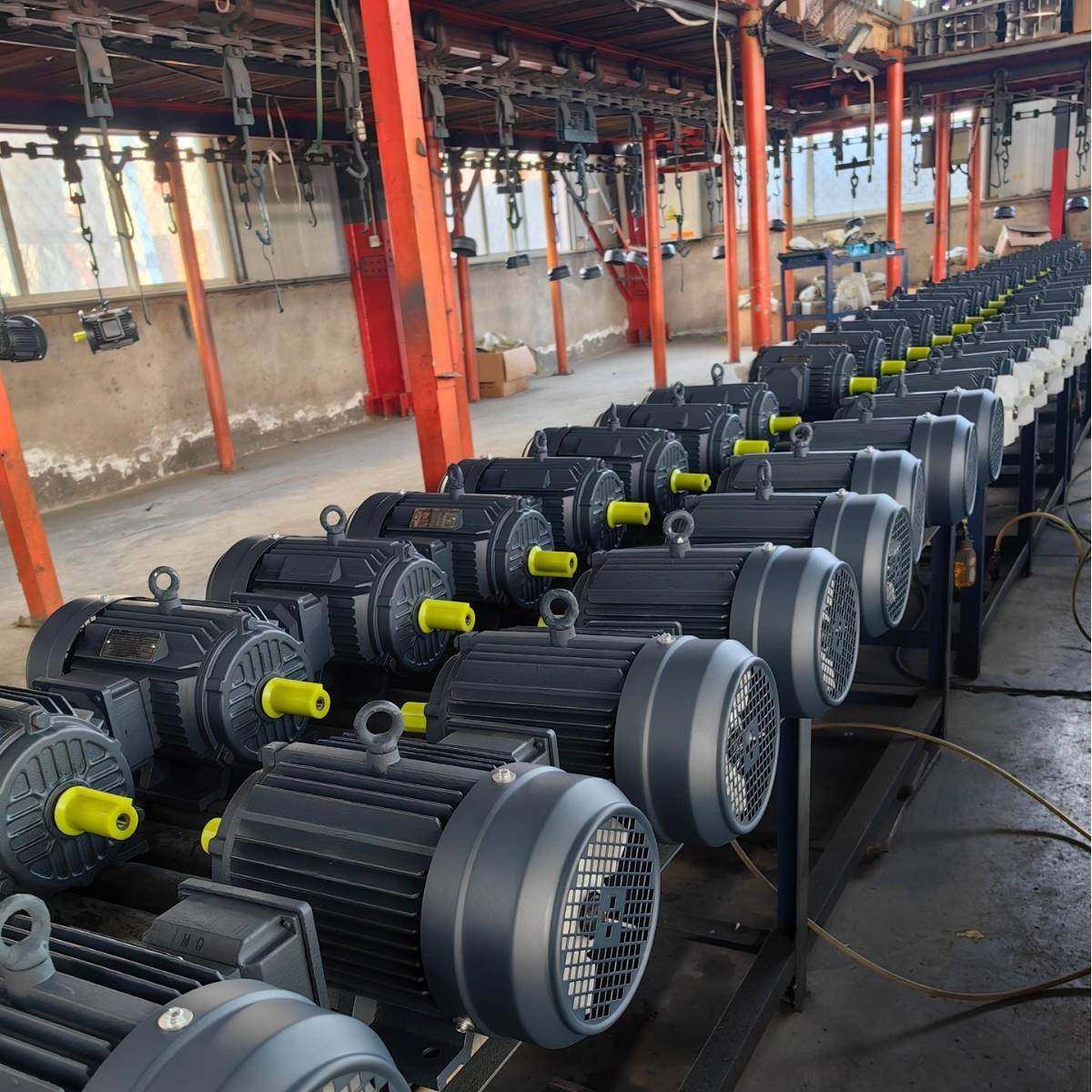 河北式机厂家大量销售YE3异6极卧三相步70238电机38电0v矿用电机