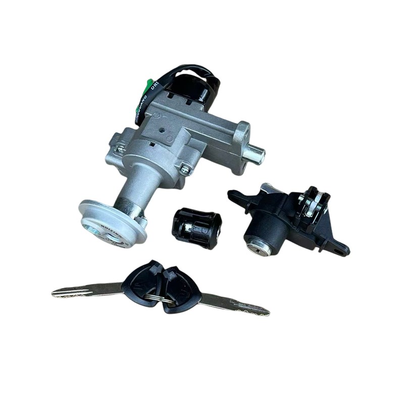 适用VE125套锁HJ125T-26/26A套锁电门锁T车头锁主开关尾箱锁