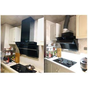 做不锈钢吸油烟机BDG围板装饰罩抽排烟包管道罩套防罩油子隔挡板