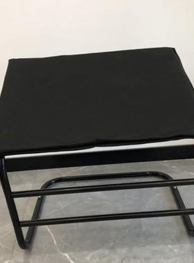 家客厅脚脚踏沙凳简约发方Q968便组合防锈用翘脚凳垫脚办公室放神