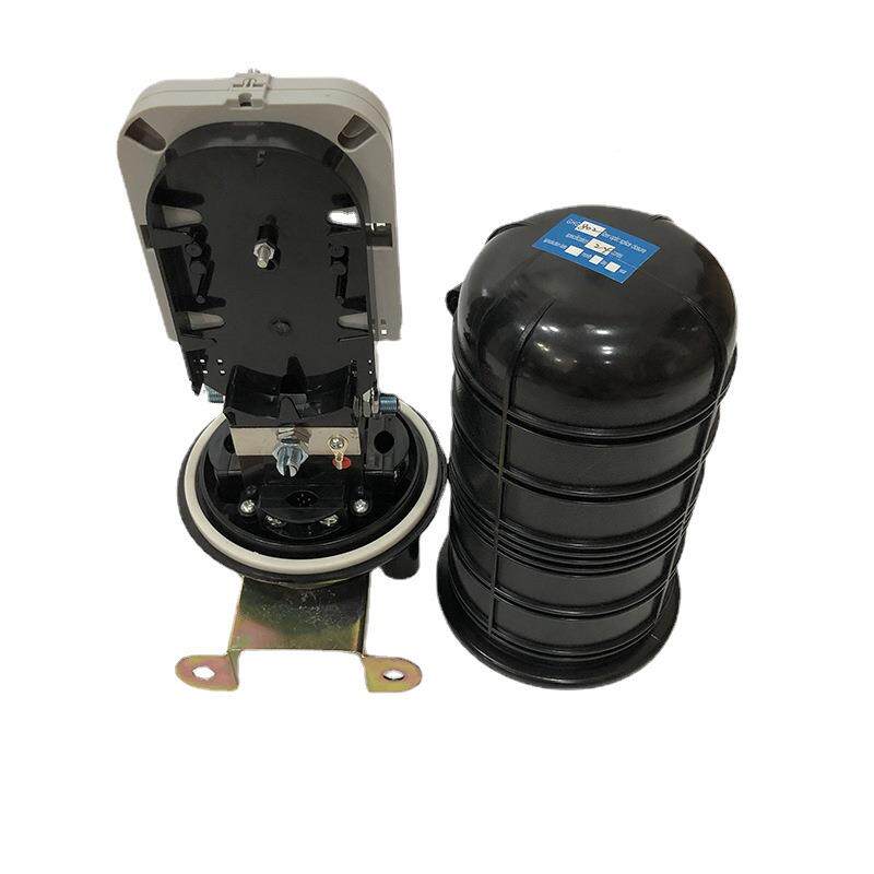 2式4芯光缆接头盒立接续盒炮筒653帽式室外缆熔光接包一进三出