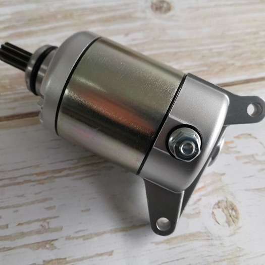 适用银钢船型mini小迷你偏侧边三轮YG150B-22-23启动起动马达电机