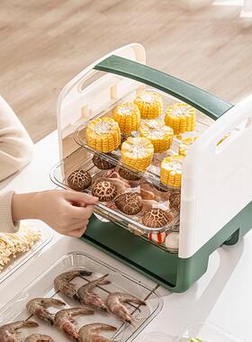 手提锅菜家用严选FR-7折叠备菜架盘子多层火分格托盘置盘物厨房透