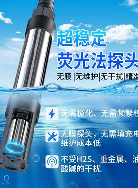 皆仪荧光法溶氧仪便携式溶解氧检测仪溶氧检测仪养AE6609污水殖测