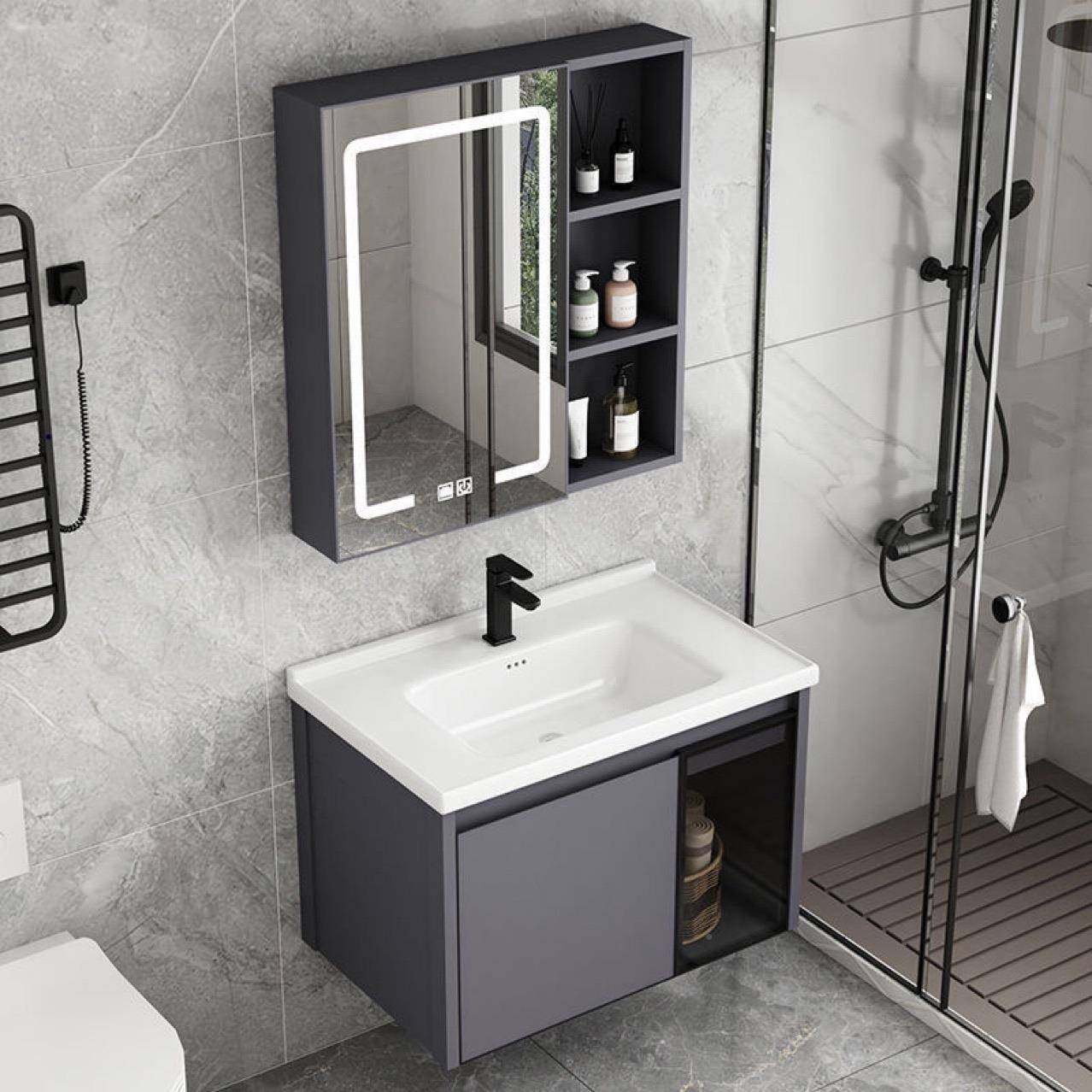 铝蜂窄窝板宽35/40-44cm长室柜洗手合65085池太空铝柜陶瓷盆组浴,家装主材,浴室柜,淘宝优惠券,粉丝福利购,淘宝优惠卷