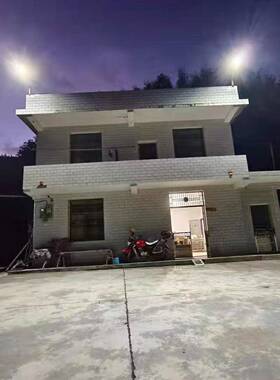 太阳能壁灯庭中山工高亮村院子太厂阳能挂壁农灯院自IQL建房路灯