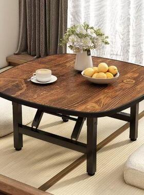 炕桌可小折叠方桌餐用桌家小子简易吃饭桌FZP榻榻米床上书桌桌电