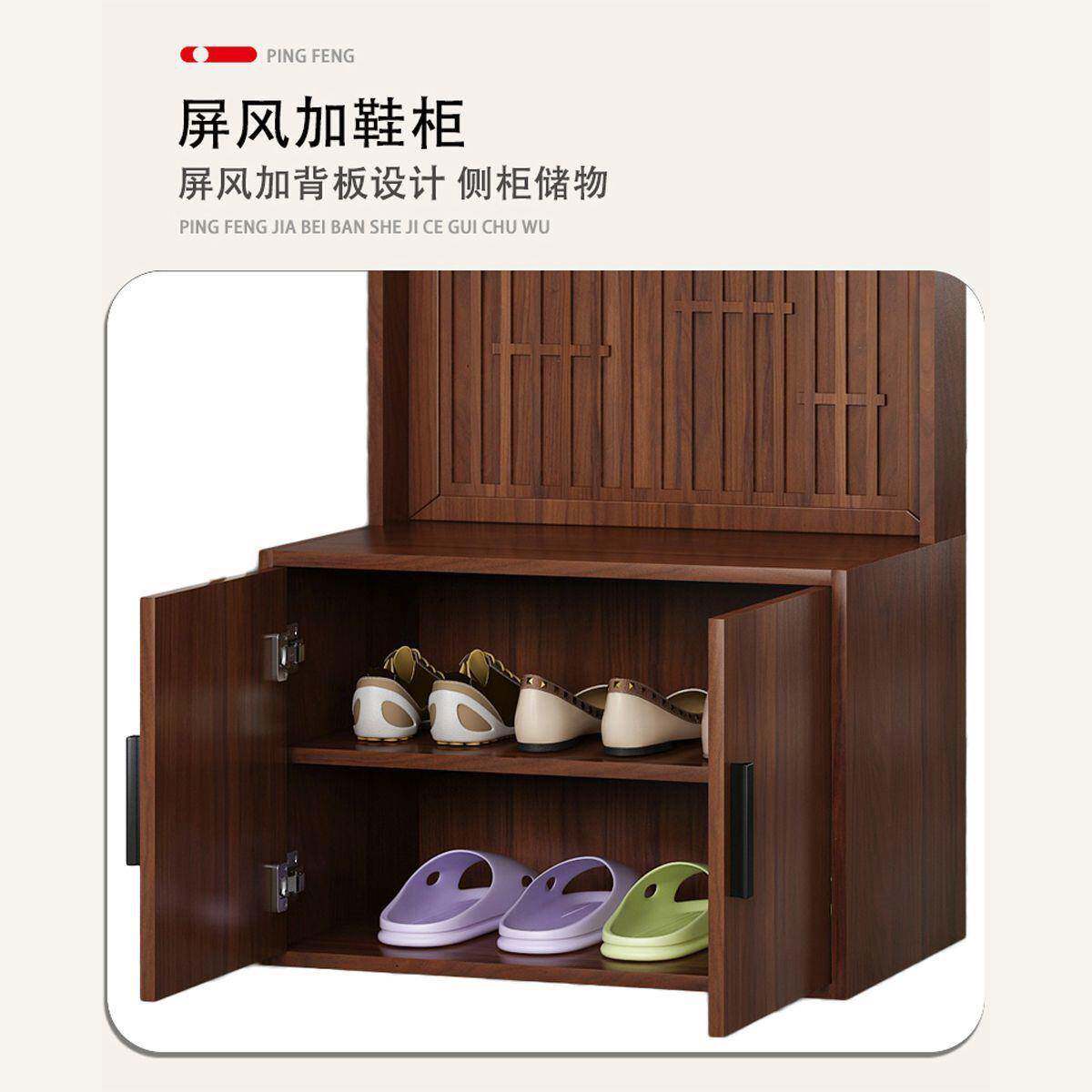 玄关客柜鞋柜一体入户正门厅隔屏对风柜沙发隔断柜轻奢高985断档