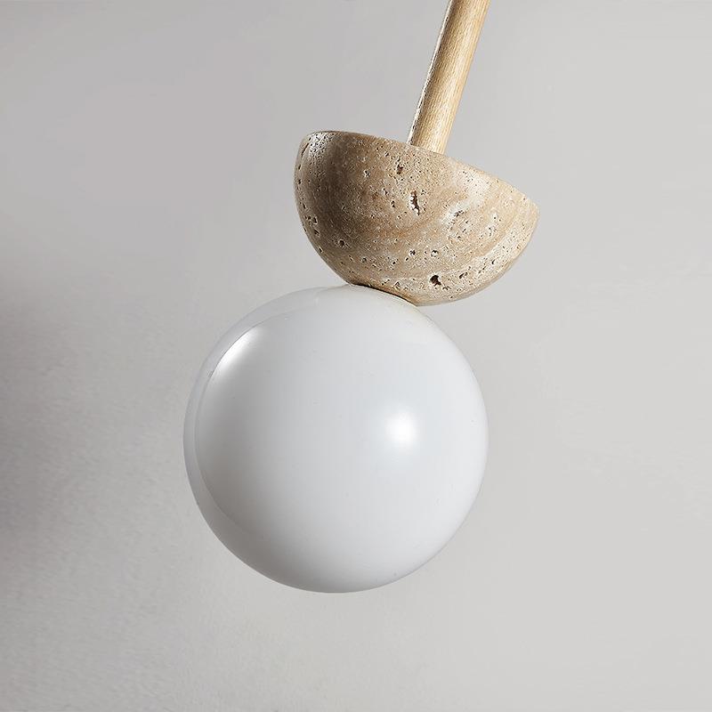 奶油风11395卧室床头小吊灯北欧饰单个意儿童装创房氛围咖啡间厅