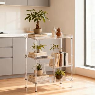 多层亚克力客厅纳收架几摆茶件稳固桌耐用沙发边几几置桌几茶几物