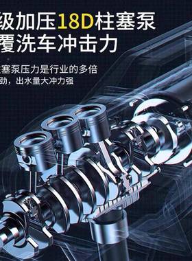 家用99999无线高压枪洗车水枪便携洗式锂电车水水枪高压枪洗车全