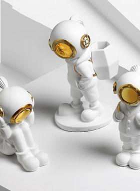 创板意北欧潜水宇航员软件客厅儿童房间桌面摆样电视柜家居OEC装